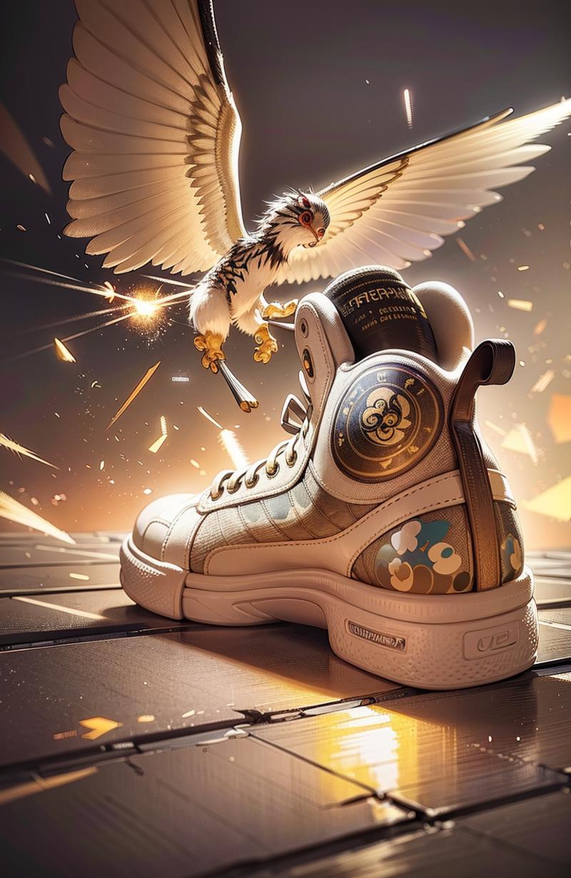 00178-578679870-epic realistic, sneakers designed by Takashi Murakami, high detail, intricate detail texture, 3d render, unreal engine, octane r.png